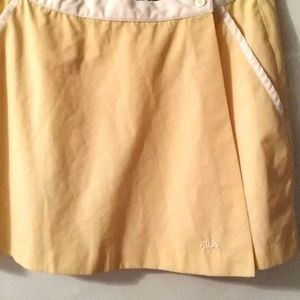 Wrap around tennis skirt